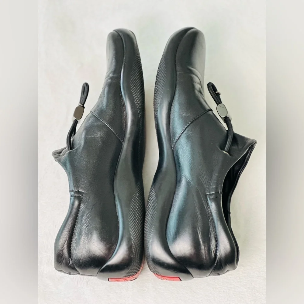 Prada Toblach Men’s Leather Sneakers Size 37